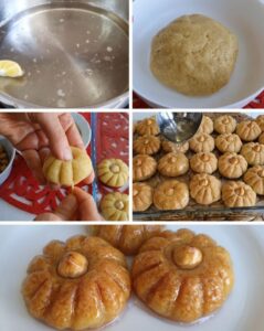 İçi Cevizli Tam Kıvamında Şerbetli Tatlı Tarifi