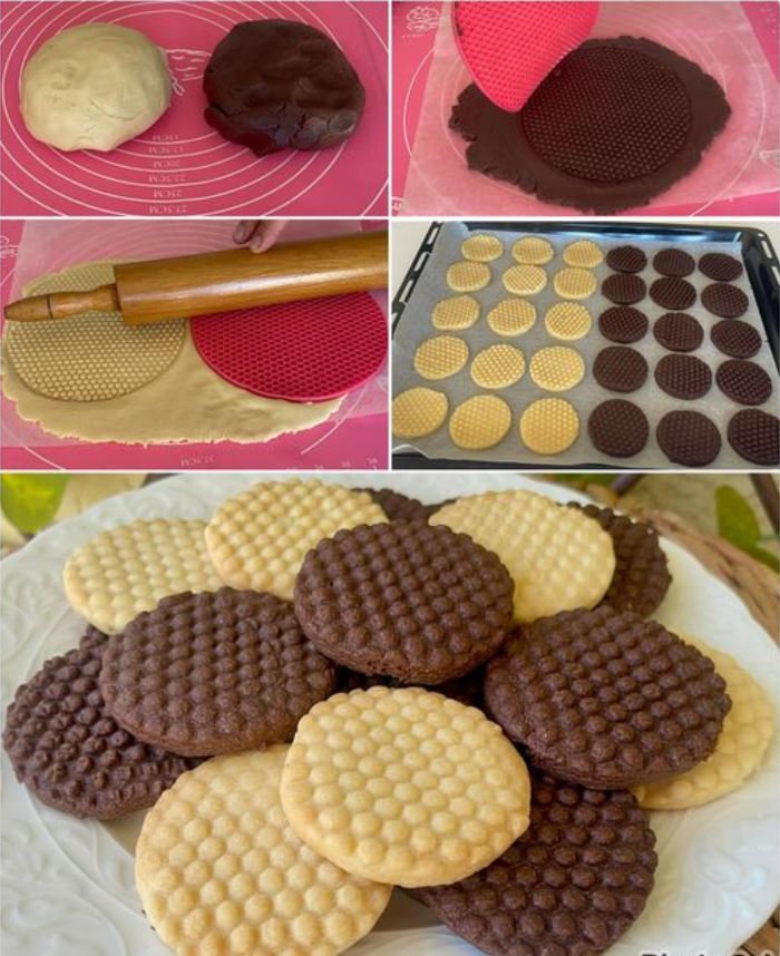 Şekline Hayran Kalacağınız Petek Kurabiye