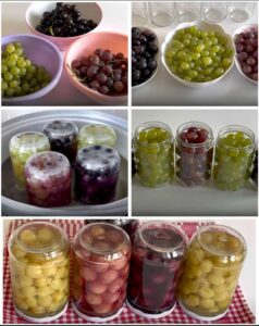 Tüm Püf Noktaları İle Kışlık Üzüm Kompostosu Tarifi