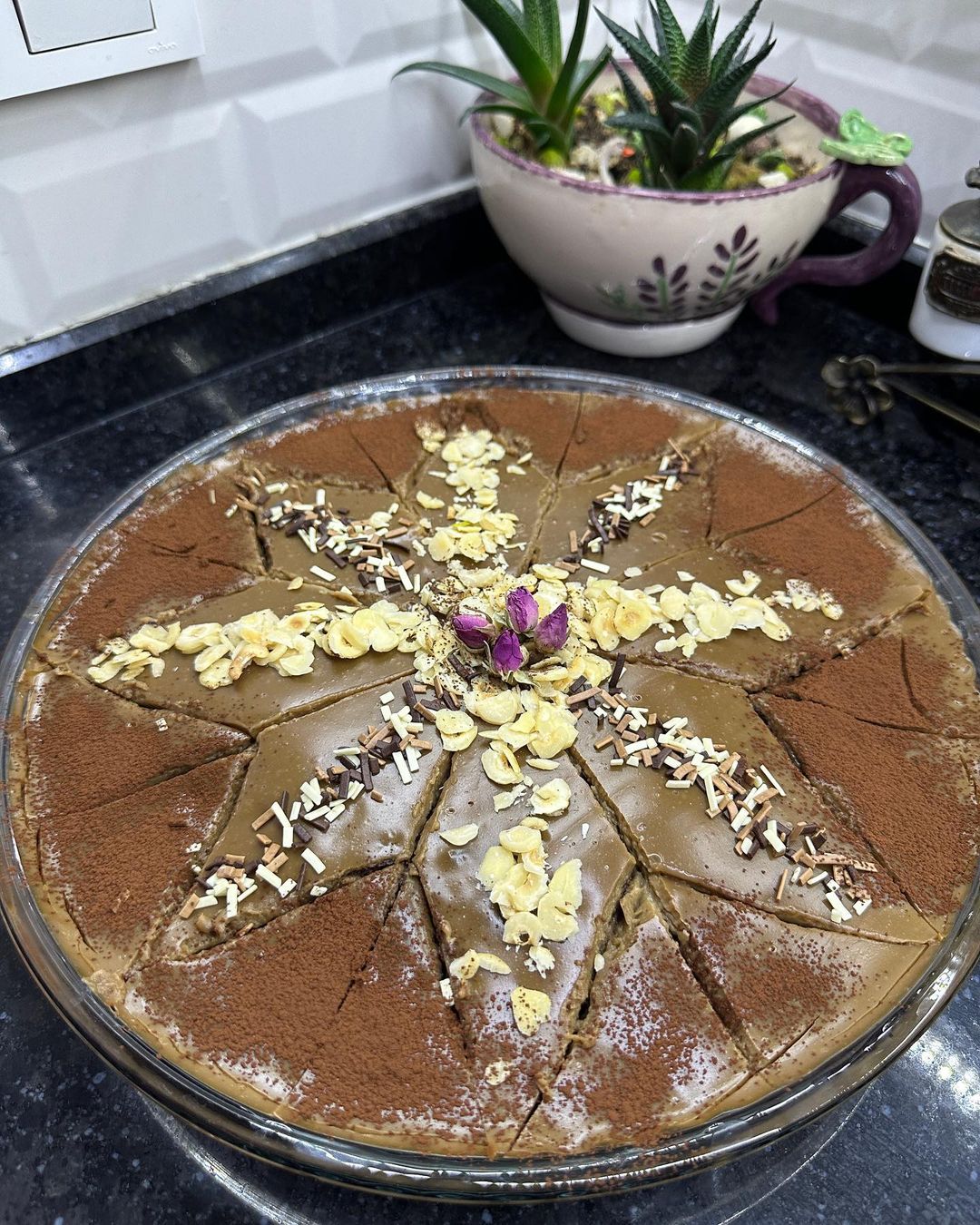 Kahveli Borcam Pasta