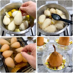 Muhallebili Armut Tatlısı