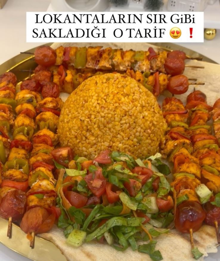 Lokum Gibi Yumuşacık Fırında Tavuk Çöp Şiş