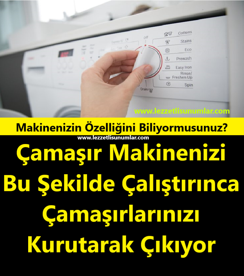 Makinenizin Bilmediğiniz O Özelliği