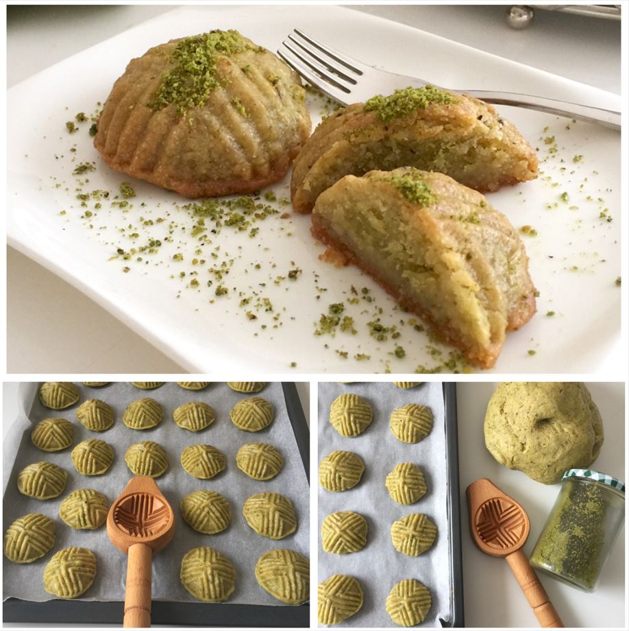Antep Fıstıklı İrmik Tatlısı