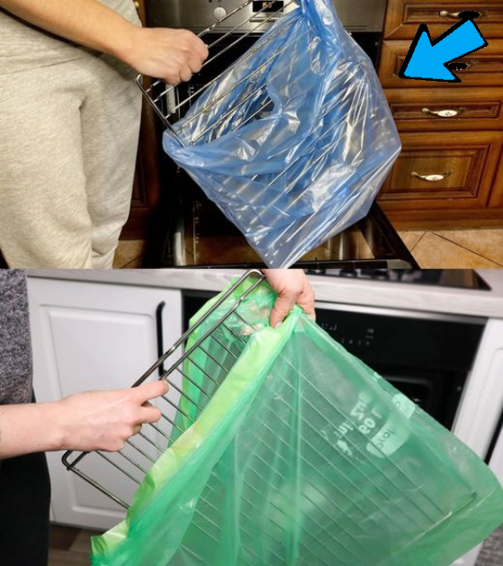 Fırın Rafını Alışveriş Torbasına Koyun Ovalamak Zorunda Kalmadan Temizleyeceksiniz