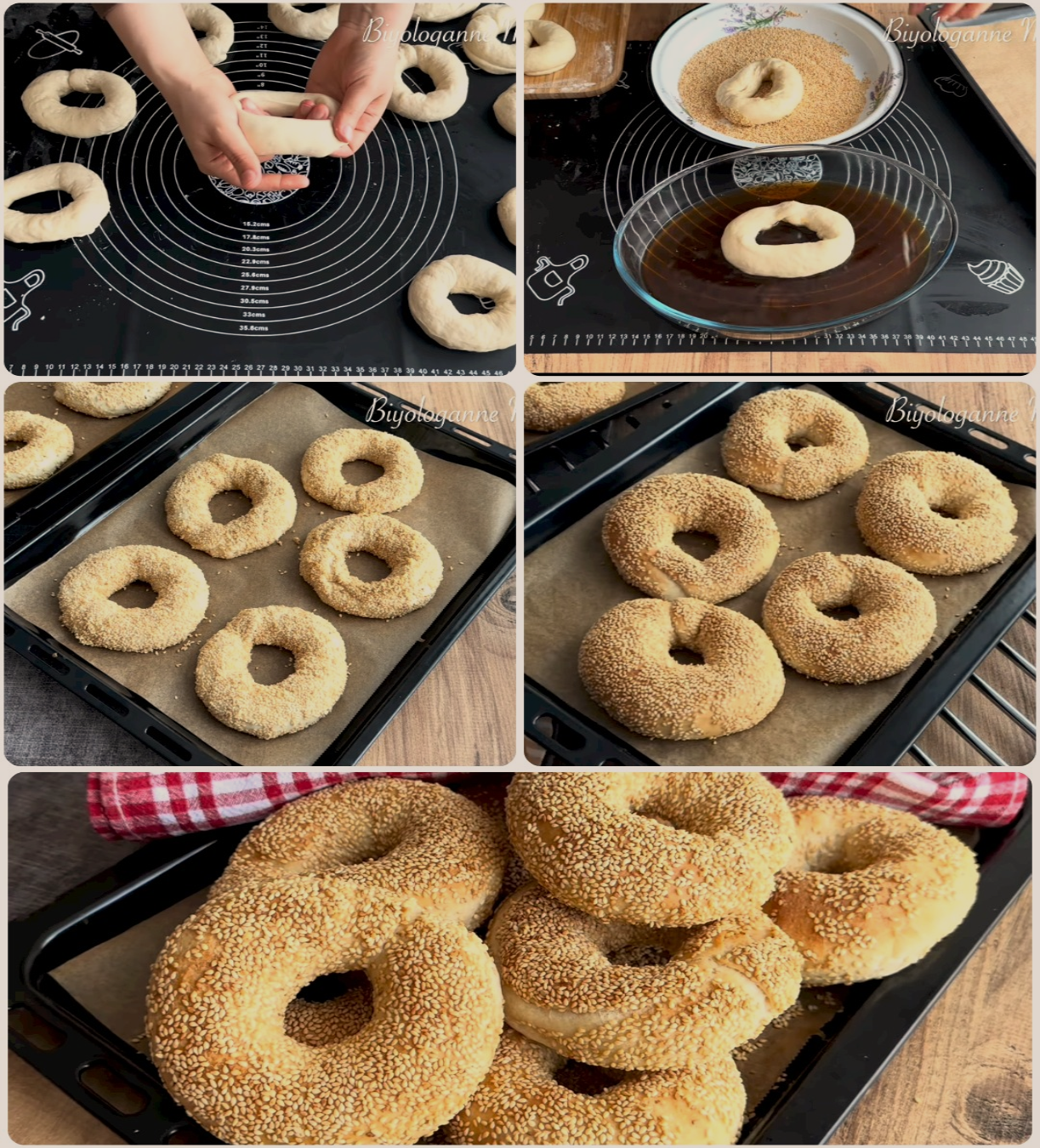 Ustasından Aldığım Tarifle Hakiki Pastane Simidi