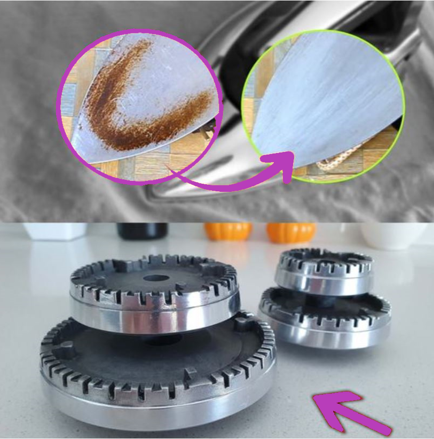 Kararmış Demirleri Bu 2 Malzemeyle Parlatın