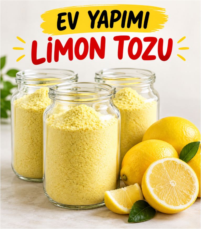 Evde Limon Tozu Nasıl Yapılır?