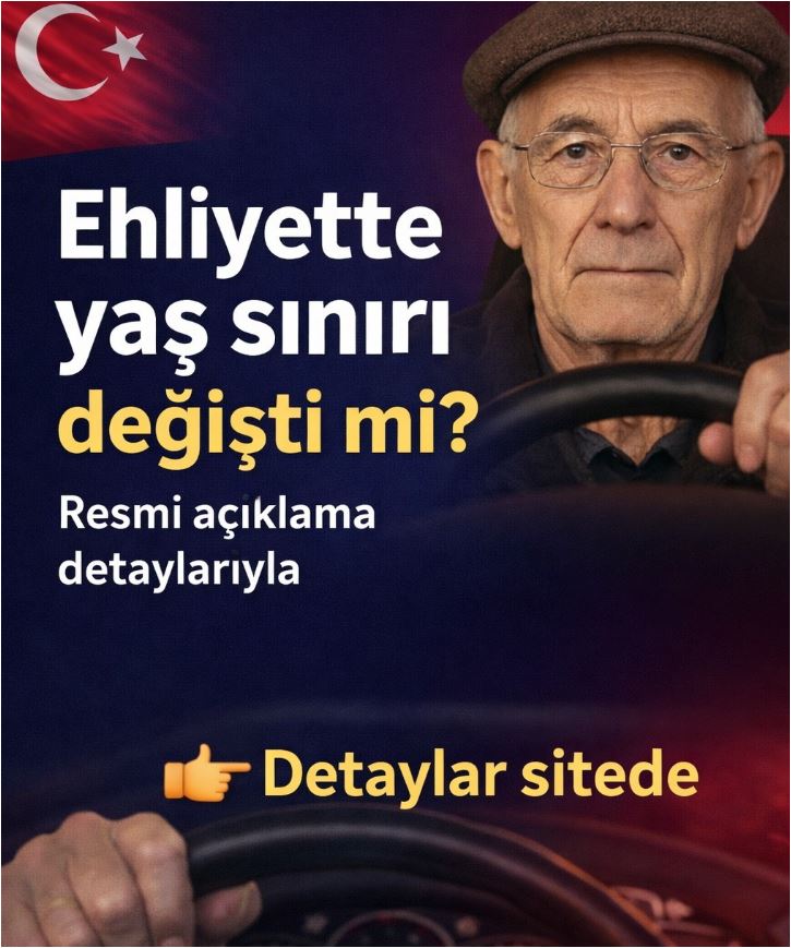 Ehliyete Yaş Sınırı