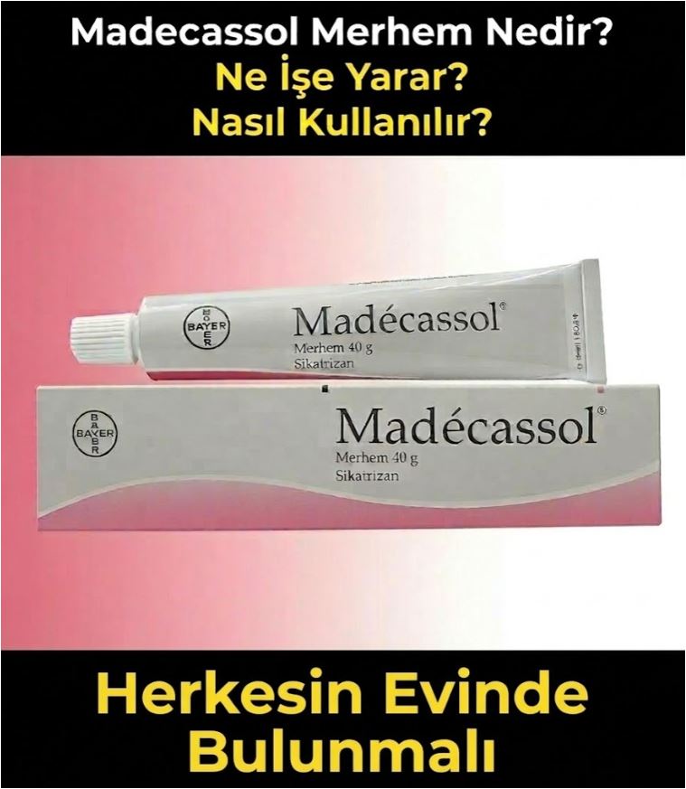 Madecassol Merhem Nedir? Ne İşe Yarar?