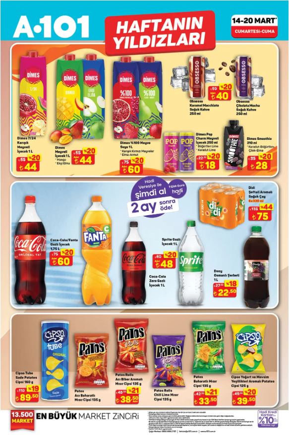 A101 15 Mart Orkide Yağında İndirim