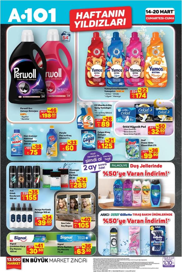 A101 15 Mart Orkide Yağında İndirim