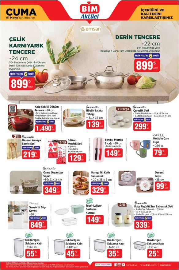 Bim 1 Mayıs Katalog