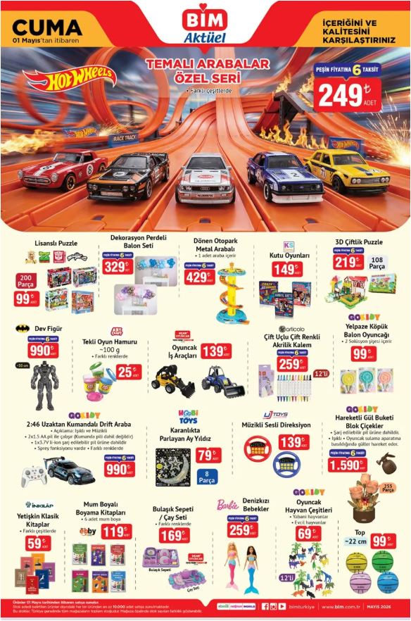 Bim 1 Mayıs Katalog