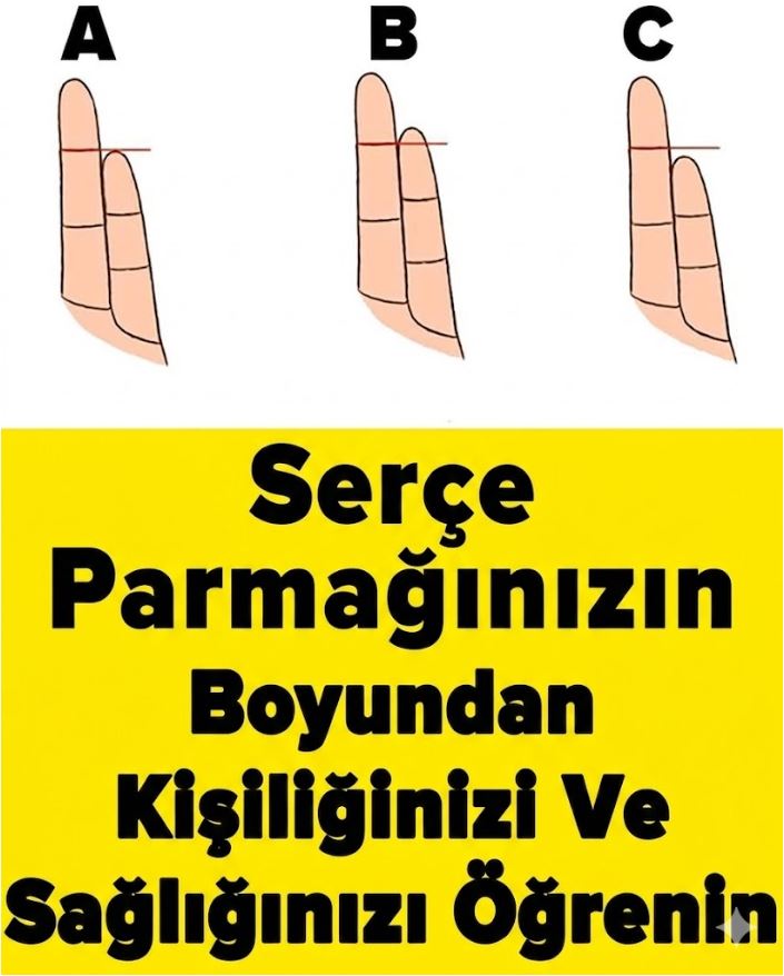 Serçe Parmağınızın Uzunluğuna Göre Kişiliğinizi Öğrenin