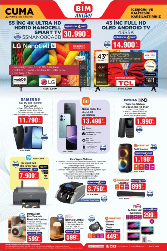 Bim 22 Mayıs Katalog