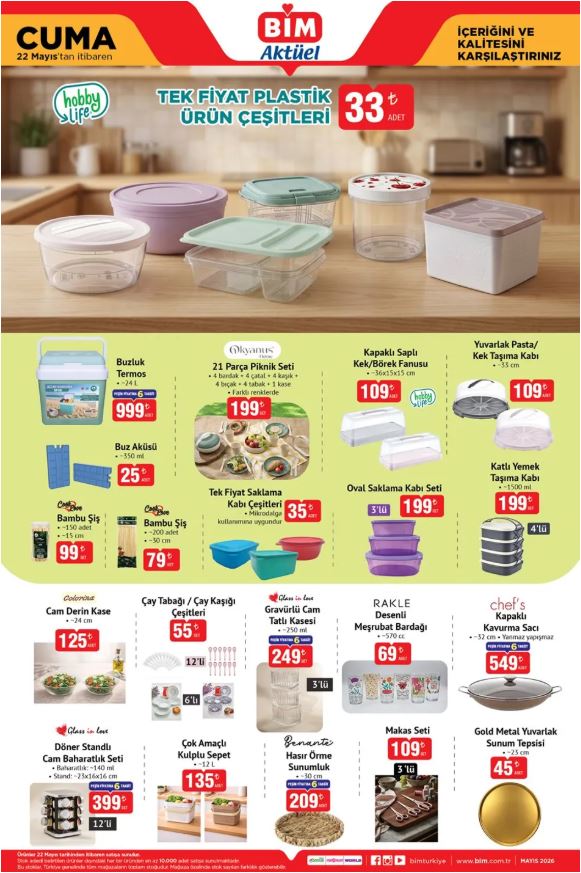 Bim 22 Mayıs Katalog
