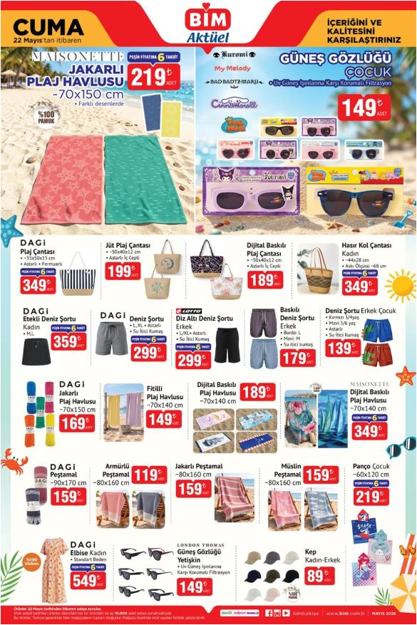 Bim 22 Mayıs Katalog