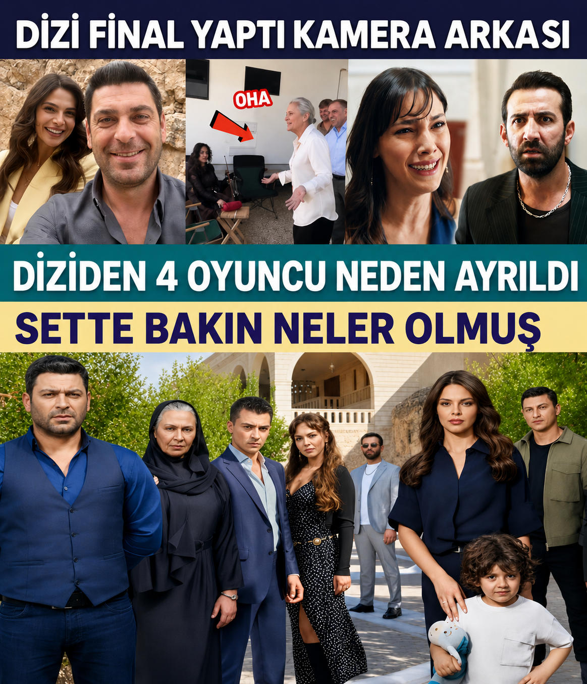 4 Oyuncu Diziden Ayrılıyor