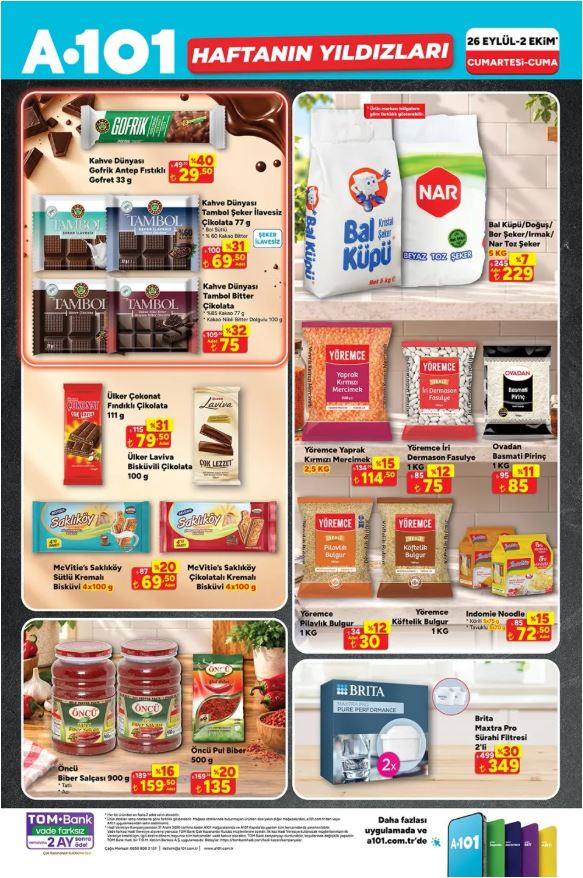 A101 27 Eylül 2 Ekim Katalog