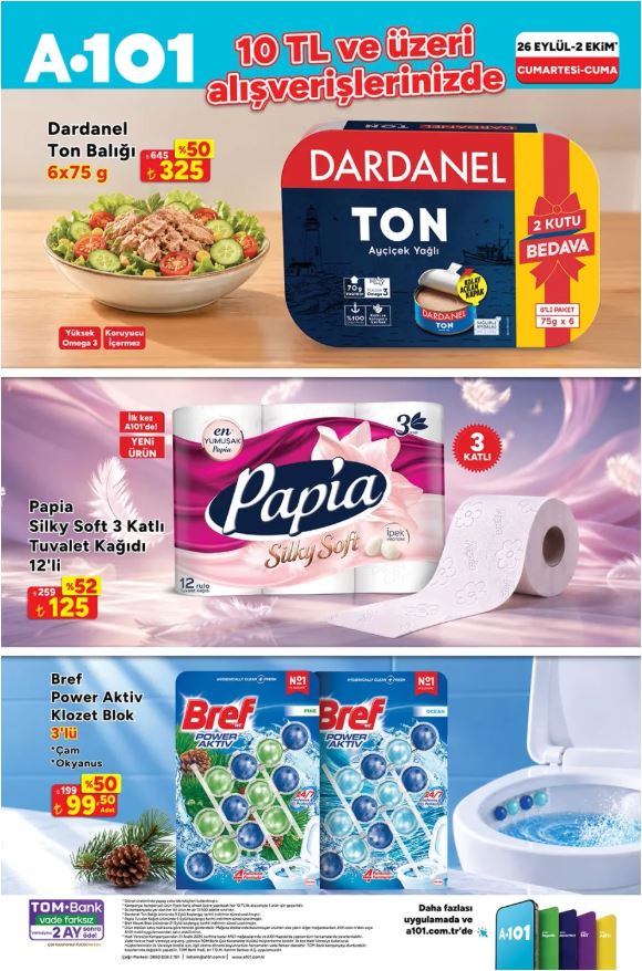 A101 27 Eylül 2 Ekim Katalog