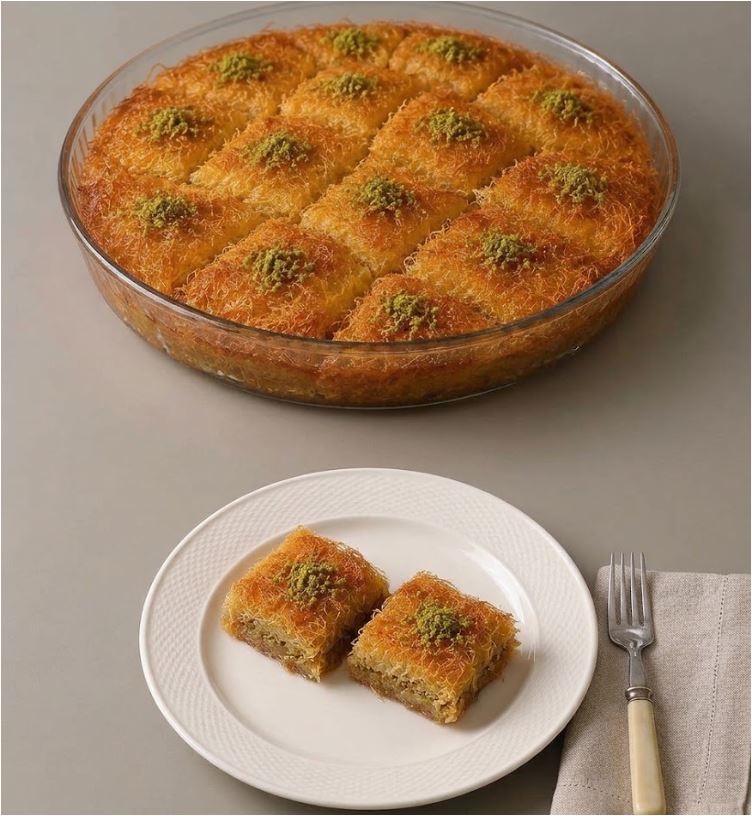 Tepside Cevizli Kadayıf Tarifi