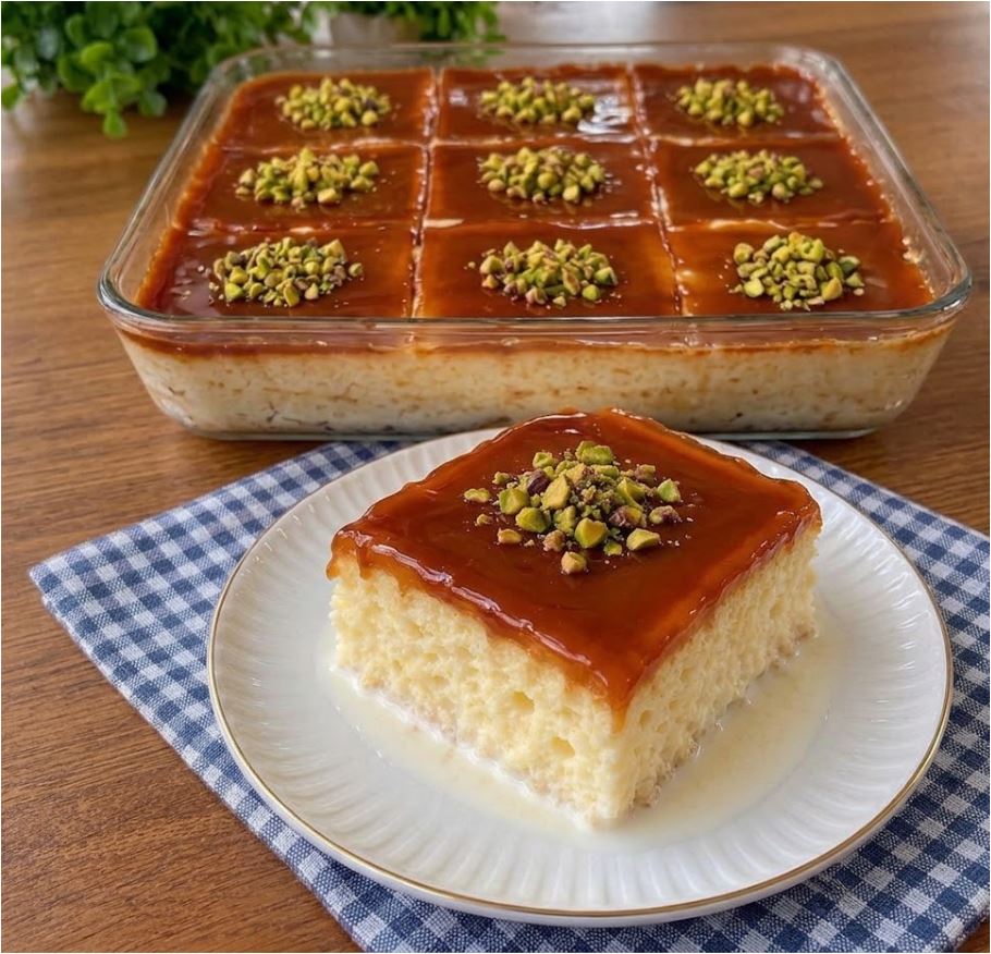 Karamelli Trileçe Tarifi
